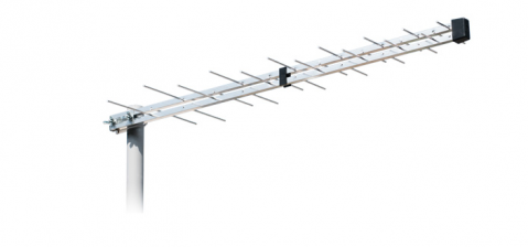 TV antena lauko UHF P-2845 21-69 be stiprintuvo ISKRA (su F jungtimi)